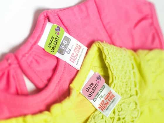 Ludilabel  Ludisticks - Étiquettes autocollantes vêtements pour